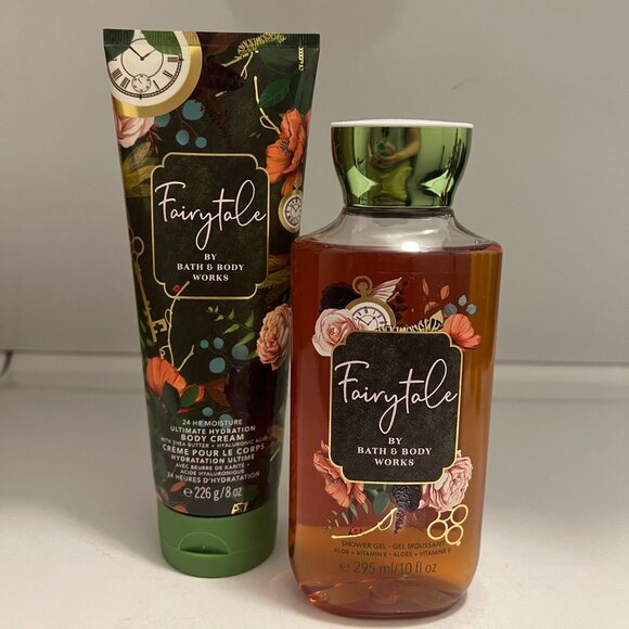 2 Bath And Body Works Fairytale Body Cream and Shower Gel - Picture 1 of 1
